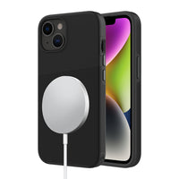 AXS PROTech Plus MagSafe Compatible Sleek Dual-layered Anti-Shock Case for Apple iPhone 14 - Black-MagSafe Compatible