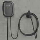Emporia - Chargeur de niveau 2 classique 40 A pour véhicules électriques avec câble de 7,3 m (24 pi) - NACS (TESLA) - Prise NEMA 14-50 - Noir-Fonctions recharge intelligente via connexion wifi 2.4 GHz permettant accès aux données énergétiques en temps réel et contrôle à distance via appareil mobile, prend en charge planification des sessions de recharge pour optimiser coûts électricité et améliorer performance