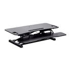 TygerClaw Sit and Stand Desktop Workstation (TYDS14018)-Main Material - MDF board, Steel and Pneumatic spring