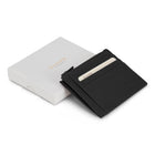 Champs - Porte-cartes zippé en cuir Onyx - Marron-6 fentes pour cartes de crédit
