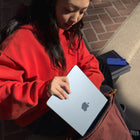Apple MacBook Air 13" - M4 Chip - 256 GB SSD - 16 GB Unified Memory - Sky Blue - English-Connect It All - MacBook Air features two Thunderbolt 4 ports, a MagSafe charging port, a headphone jack, Wi-Fi 6E and Bluetooth 5.3. And it supports up to two external displays