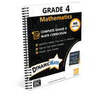 Dynamic Math Workbook Manitoba - Grade 4-Workbook contains instructions, examples, and practice questions