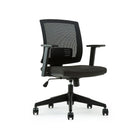 TygerClaw Low Back Mesh Office Chair - Ergonomic-All-day comfort unlocked with breathable mesh and plush bonded leather that stays comfy for hours