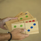 Triumph - Ensemble Dominos En Bois De Pin 28 Pcs Pelouse -8