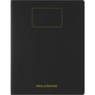 Moleskine Student Ruled XXL Soft Cover Journal - 8.5" x 11" - Black-Cardboard cover