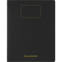 Moleskine Student Ruled XXL Soft Cover Journal - 8.5" x 11" - Black-Cardboard cover