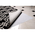 Edgewood Hold-A-Rug Light Duty Indoor Non-Skid Underpad - 4' W x 6' L - White-White