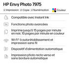 HP - Imprimante photo tout-en-un Envy 7975 avec 3 mois gratuits d'Instant Ink-Energy Efficiency: Energy Star certified and . recyclable through HP Planet Partners 