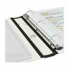 Staples Better Binder - 1" - White-Framed clear window makes these ideal for use as presentation binders