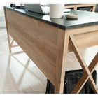 Sauder Newberry Lane L-Desk - Khaki Pine-Sauder  trusted service: For questions about product or assembly, we are here to help
