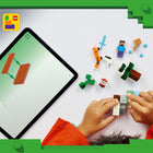 LEGO Minecraft Steve's Taiga Adventure-Kids create scenes from the game and customize them as new adventures take shape