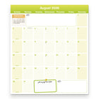 Blueline 17-Month Monthly Maxi Fridgeplanner Magnet Calendar - Aug 2026 to Dec 2027 - 14" H x 13 1/2" W - English-One month per sheet