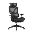 TygerClaw - Chaise de Bureau Ergonomique de Luxe Dossier Haut en Maille-L'assise et le dossier entièrement en maille respirante offrent une fraîcheur et un confort supérieurs