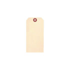 Étiquettes vierges en papier manille cartonné, trou avec fil métallique, 100/paquet (SAW522)-Étiquettes en papier manille