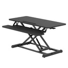 Altiva - Rehausseur de bureau réglable en hauteur 36 po (91 cm) pour passer de la position assise à la position debout - Noir-Assemblage facile