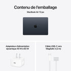 Apple - MacBook Air 13 po - M5 - 10 coeurs - 1 To SSD - Mémoire unifiée 24 Go - Minuit-9