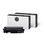 Premium Tone Brother TN810XLBK Alternative Toner - Extra High Yield - Black - 2 Pack-Colour: Black