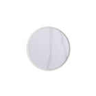 Manhattan Comfort Anderson Modern Leatherette Upholstered End Table - Cream - Set of 2-30 Day Limited Manufacturer's Warranty
