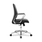 TygerClaw Mid Back Microfiber PU Office Chair-Flexible adjustment for seat height and tilt tension control