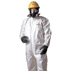 Dupont Personal Protection Coverall Md Saranex Collar 4 Pack (SL120BM)-Colour: White/White