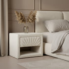 Zuo Baris Nightstand - Ivory-Assembly Required: No