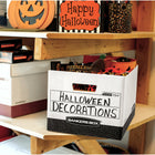 Bankers Box R-Kive Heavy-Duty Letter/Legal Storage Box - White/Black - 12 Pack-FastFold quick and easy assembly