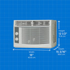 Danby 5,000 BTU Window Air Conditioner - White-Mechanical rotary controls: Easy to use and comes with 2 cool speeds and a powerful 2-speed fan