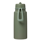b.box - Insulated Flip Top - 1L - Olive-Flip, sip, and go – easy straw lid, carry handle, and 1L capacity for effortless hydration