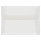 JAM Paper - Enveloppes d'invitation A9 en vélin translucide - 5,75 po x 8,75 po - Transparent - 25/paquet (900964615)-Enveloppes en papier translucide transparent
