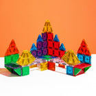 MAGNA-TILES mircoMAGS 70-Piece Deluxe Magnetic Construction Set-Developmental: Encourages the development of hand-eye coordination and fine motor skills, while spurring creativity. 