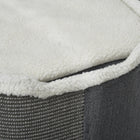 PawHut - Maison pour chat à 4 niveaux avec surface à griffer en sisal-Couleur : gris et blanc 