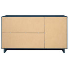 Manhattan Comfort Granville 55.04" Modern Sideboard - Midnight Blue-30 Day Limited Manufacturer's Warranty