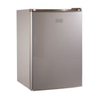 BLACK+DECKER - 2,5 pi³ Mini-frigo autonome avec congélateur, en acier inoxydable-Caractéristiques pratiques : la porte réversible et les pieds de nivellement réglables garantissent un placement flexible qui est parfait comme réfrigérateur de chambre, petit réfrigérateur pour le bureau, réfrigérateur de dortoir ou mini-réfrigérateur compact