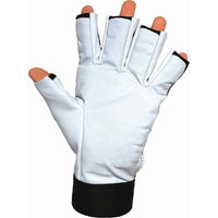 Impacto BG402 3/4 Finger Anti-vibration Glove, Medium-Anti-impact and anti-vibration glove with air padding