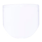 3M WP96 Clear Polycarbonate Face Shield-Dark green faceshield helps reduce glare and brightness