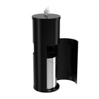 Gritt Commercial Wipe Dispenser Starter Kit with 800 All-Purpose Cleaner Wipes - Black-Removes sweat, body oils and grime from surfaces