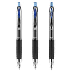 uni-ball 207 Retractable Gel Pens – 0.7mm – Blue – 3 Pack-Ink Color: Blue