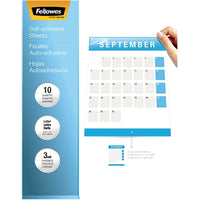 Fellowes - Pochette auto laminage, lettre 3 mil, paquet de 10-Code de produit Supreme : 5221507