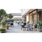 Zuo Horizon Dining Chair - Grey - Set of 2-Dimensions: 27.2" L x 25.6" W x 31.9" H