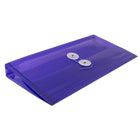 JAM Paper Enveloppes en polyéthylène format no 10, 5 1/4 x 10 po, fermeture à VELCRO, violet, 24/paquet-4