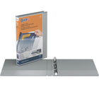 Reliure de présentation QuickFit du Groupe Davis − 5/8 po − 3 anneaux − anneau en D − format lettre − noir-11,5 po H x 10,25 po L (format lettre)