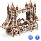 Mr.Playwood Tower Bridge S 3D Wooden STEM Model - Set of 226-No messy glue required