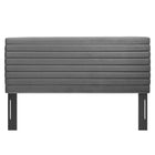 Modway Tranquil Full/Queen Headboard - Grey-Dense Foam Padding