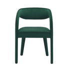 Modway Pinnacle Performance Velvet Dining Chair - Green - 2 Pack-9