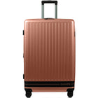 CHAMPS Fresh II  3-Piece Expandable Hardside Luggage Set - Pink-TSA locks on all 3 pcs