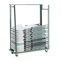 TygerClaw Commercial Grade High Capacity Folding Chair Dolly-Industry leading 2204 lb weight capacity for heavy duty professional use