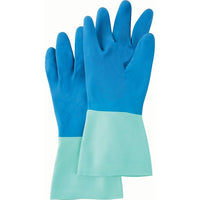 Mapa Professional Protector Gloves, Size 2X-Large/10/10.5, 13" L, Nitrile, Flock-Lined Inner Lining, 28 mil - 36 Pack-Cuff Style Straight