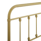 Modway Sage Metal Full Headboard - Gold-7 Mounting Positions
