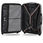 TUCCI Italy Winter Leopard Art 3-Piece Hardside Luggage Set-7