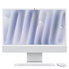Apple iMac 24" - M4 Chip - 8 Core GPU - 256 GB SSD - 16 GB RAM - Silver - English-Fits perfectly in your space: The all-in-one desktop design is strikingly thin, comes in seven vibrant colours and elevates any space with style.